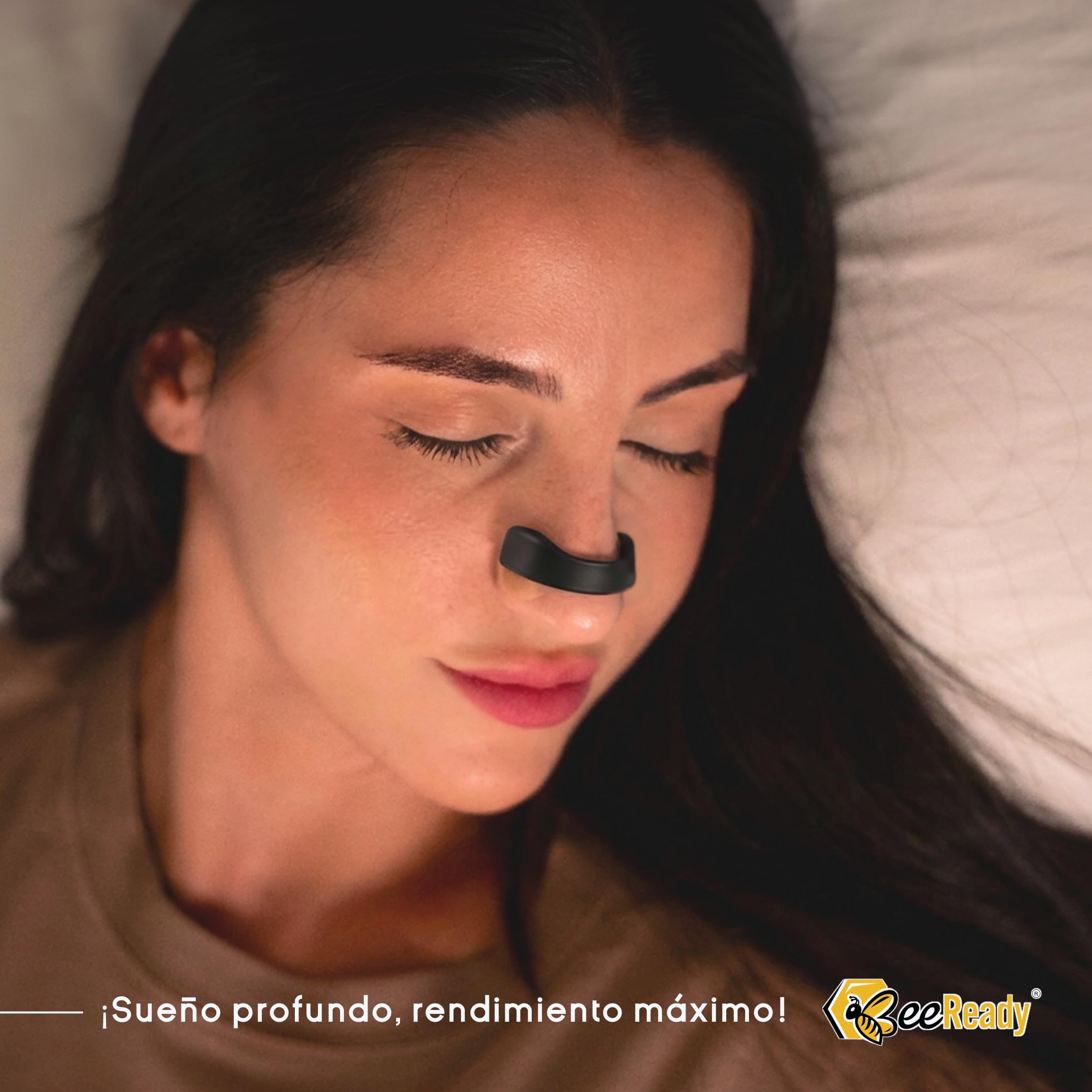 Dilatador Nasal Magnético – Tiras nasales magnéticas para dormir, antirronquidos y deportivas – Negro, potentes imanes y TOALLITAS LIMPIADORAS – 60 parches - "30 días"