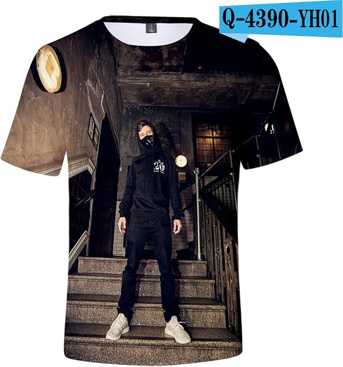 Alan Walker Shirt Tshirt Cotton Faded Merch For Walkers Clothing Body Pullovers Plus Women Men Small Amazon Co Uk Clothing