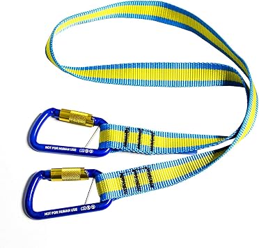 Key-Bak Pro ToolMate 10 Lb. Tool Tether with Carabiner Ends ANSI 121 Certified