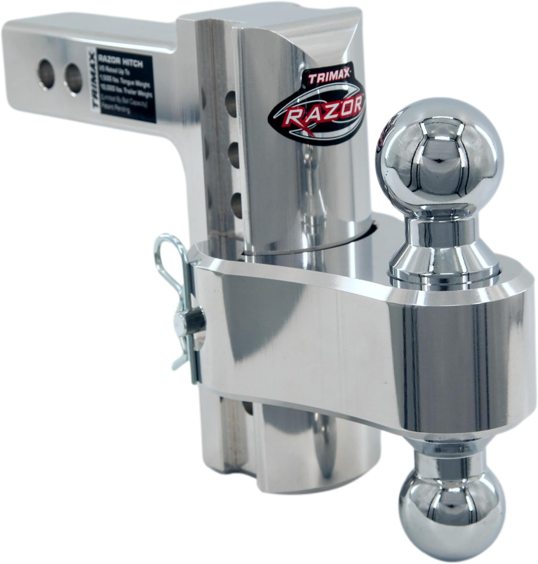 Amazon.com: Trimax - Razor Ultra HD Adjustable Drop Hitch - Aluminum ...
