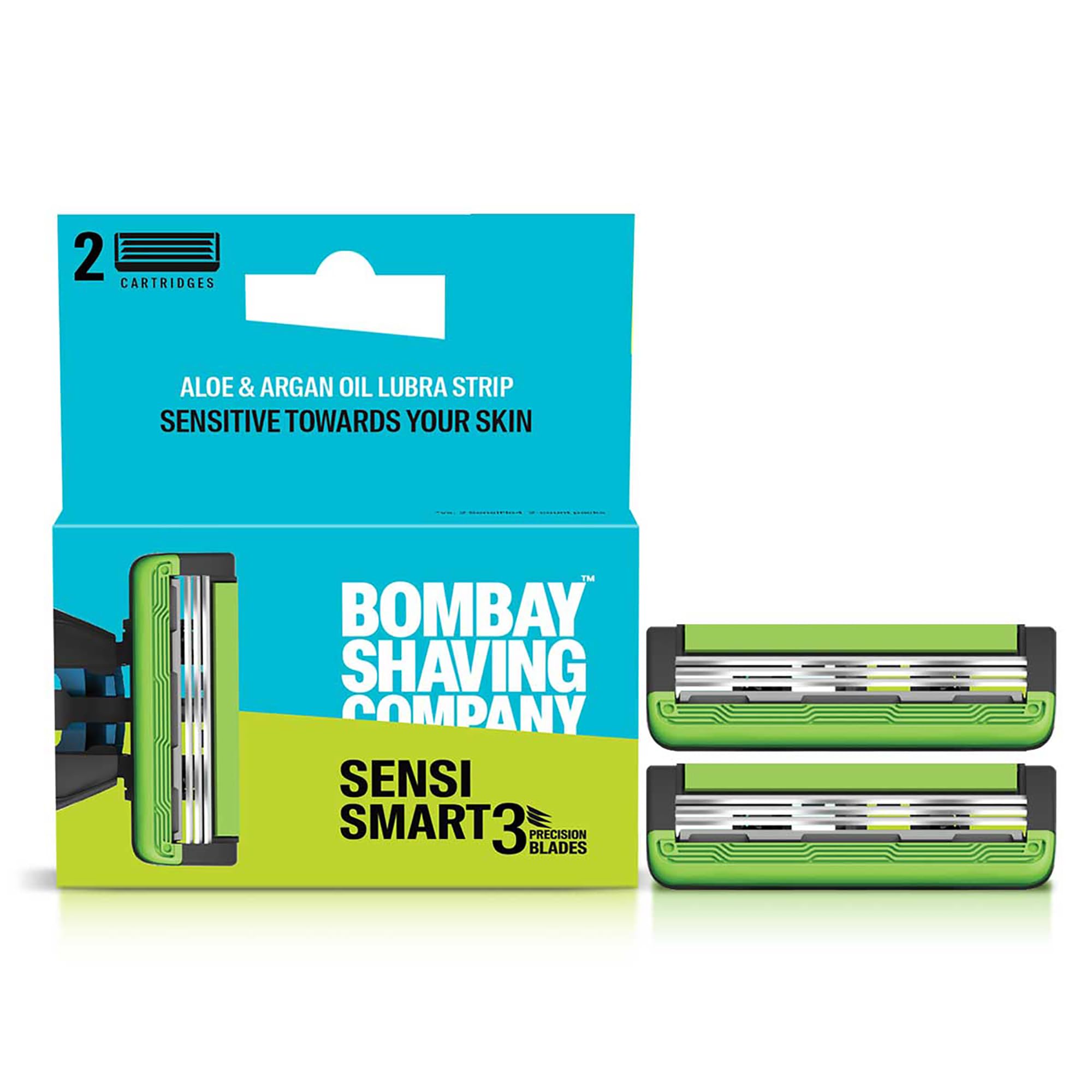 Bombay Shaving Company Sensi Smart 3 Razor Cartridge | Pack Of 2 (B0CCSFFSPJ) Amazon Price History, Amazon Price Tracker