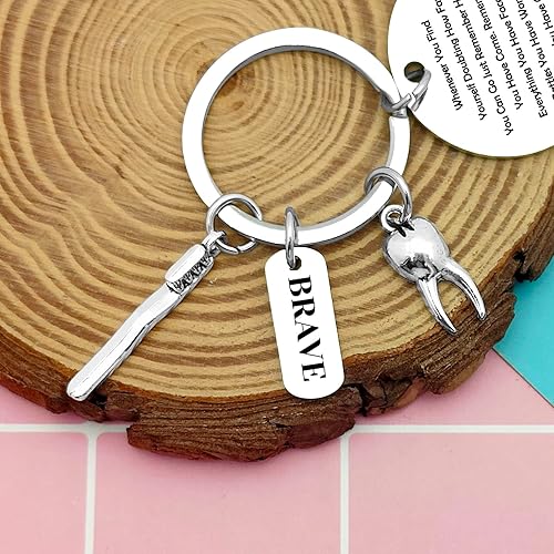 Miniatura 10 de Regalo para dentistas, divertido llavero para dentistas, regalos para hombres y mujeres, regalo higienista dental, llavero dental, regalo para