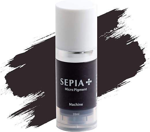 SEPIA Eyeliner/Brow Micro Pigment Ink | Medical Grade Permanent Makeup For Professional Use Only | Natural Long Lasting Co...