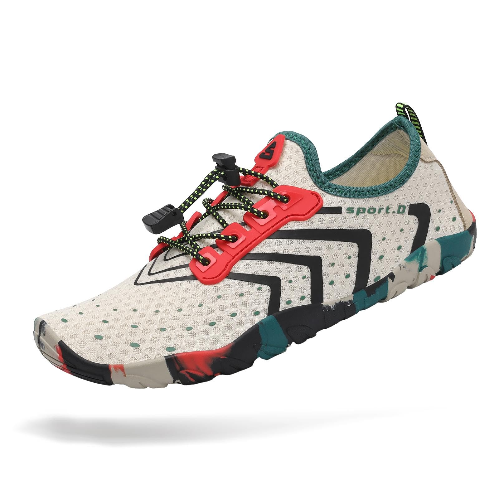 Mishansha Water Shoes for Women Men, Quick-Dry Barefoot Swim Shoes