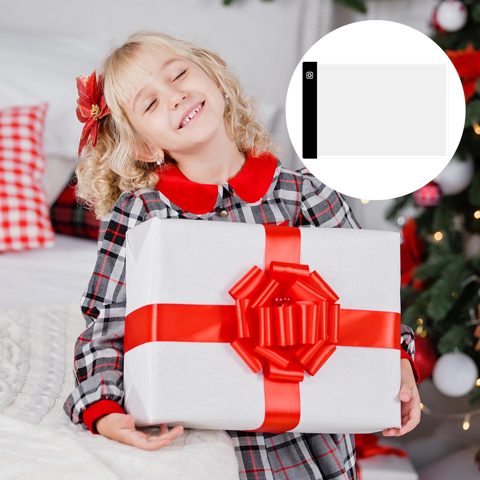 Joyan Mesa de Luz para Dibujo A4 Mesa de Luz para Calcar 3 Niveles de Brillo Mesa Luz Dibujo Calcar Dibujos Proyector Pantalla De Luz para Dibujar Pizarra Luz Led Diamond Painting Accesorios