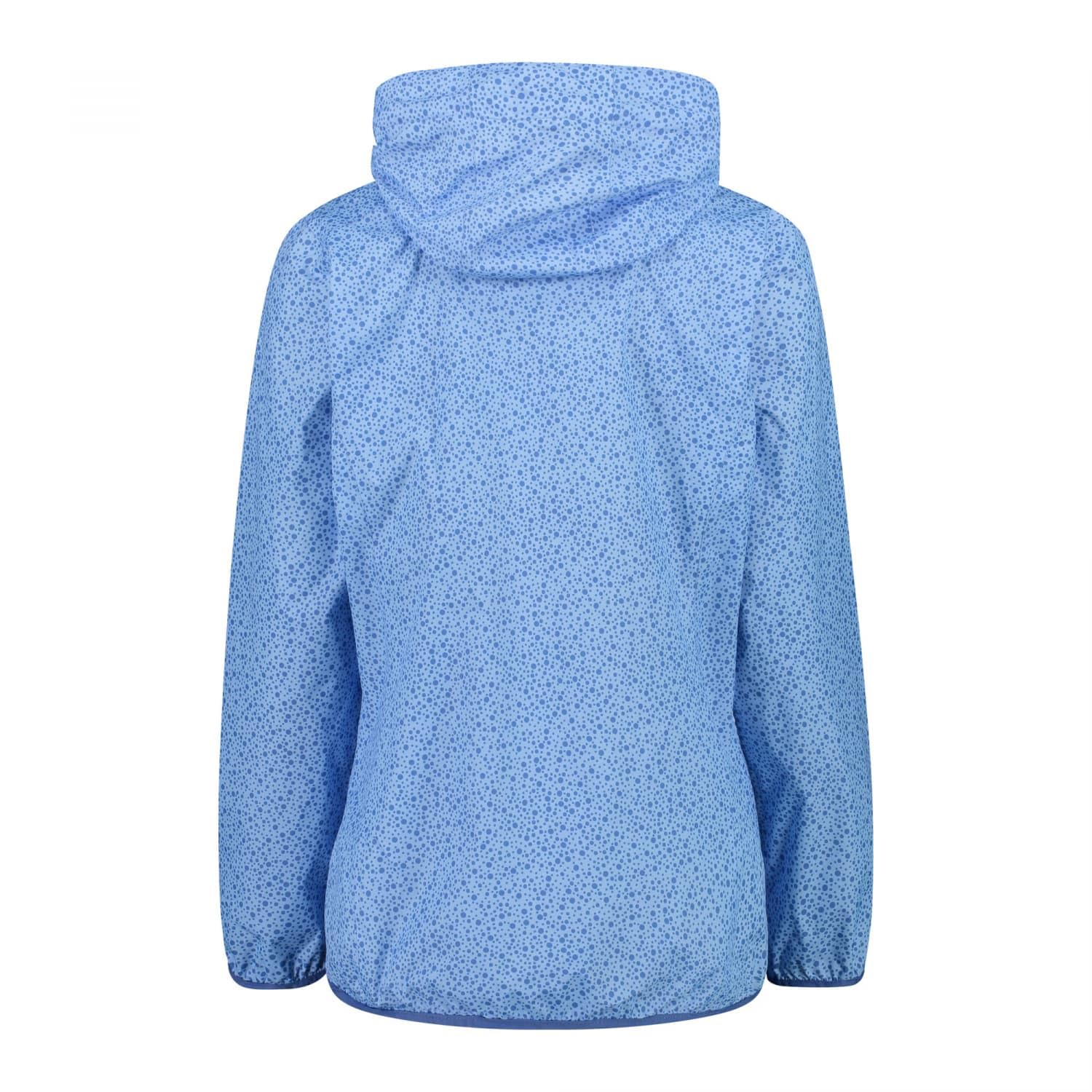 CMP Giacca Da Pioggia Da Donna Con Cappuccio Removibile Giacca in Poliammide Antistrappo Donna (Pacco da 1)