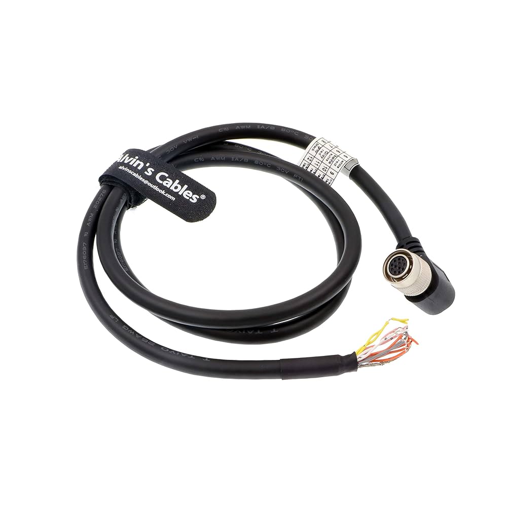 Amazon.com: Alvin's Cables 12 Pin Hirose Right Angle Female