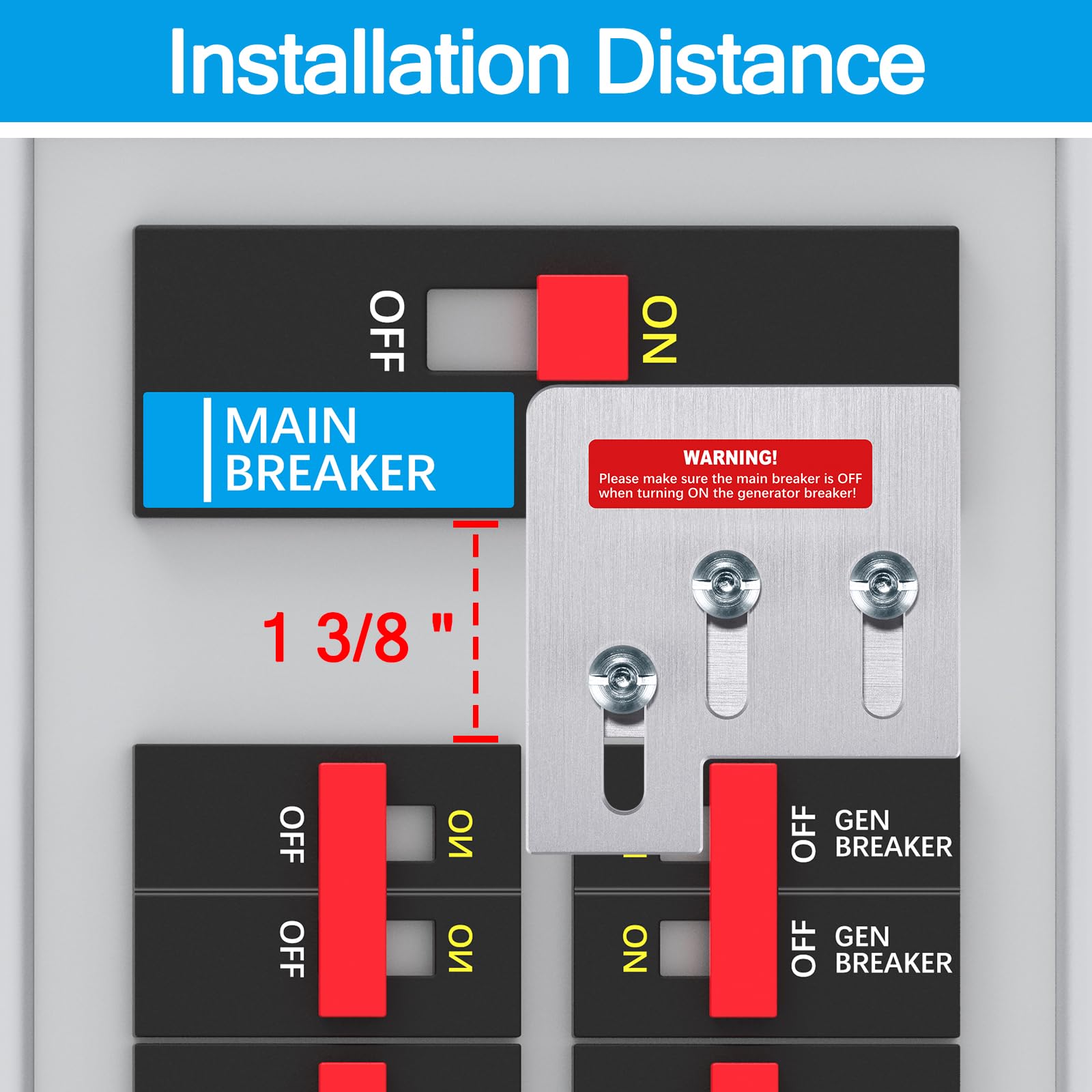 Generator Interlock Kit Compatible With Square D QO Oman - View #9