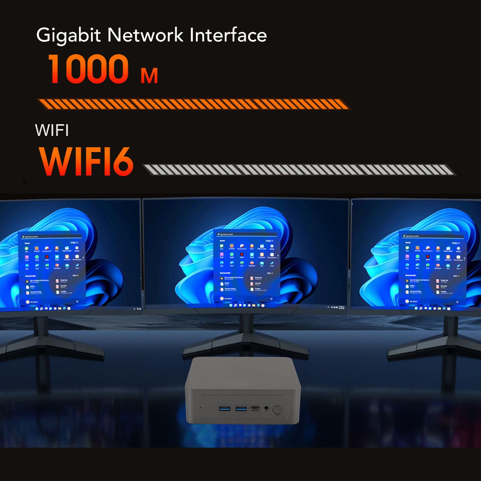 Amazon.co.jp: 小型ゲーミング コンピューター、WiFi 6E 搭載