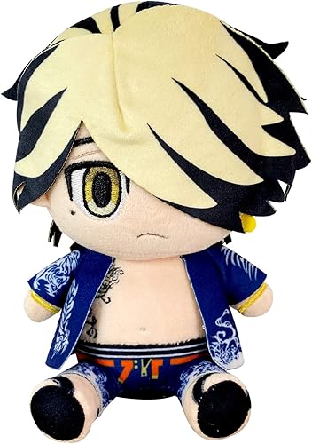 Great Eastern Entertainment Tokyo Revengers - Hanemiya Kazutora Pose Sentada Pose Felpa 7" H