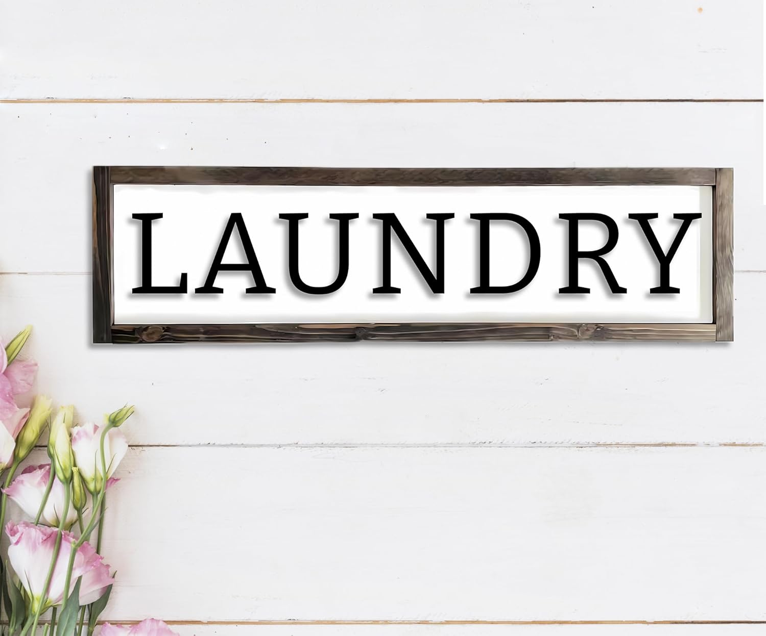 Dazingart Laundry Room Decor for Wall Farmhouse Laundry Signs Rustic Laundry Decor
