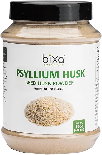 Psyllium Husk en polvo (Plantago Ovata) Daily Laxante Fibre Suplemento dietético, mantiene Gut naturales (intestinal) Motility & Elimina Residuos