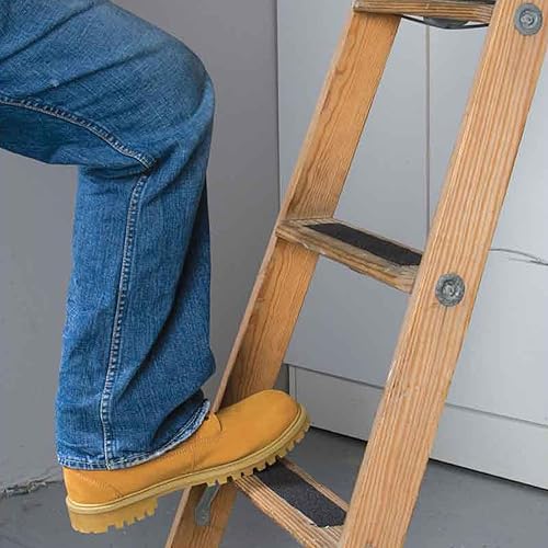 Miniatura 6 de ALLWIN Cinta de agarre, 2 pulgadas, 33 pies, cinta antideslizante, cinta de agarre para escaleras, cinta antideslizante, cinta de fricción,