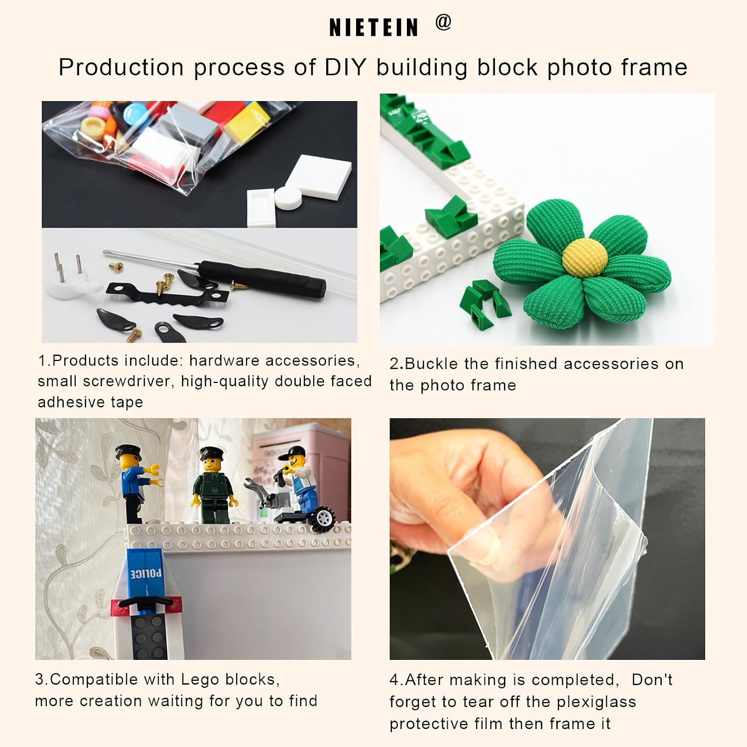 Fun Creative Picture Frame Wall/Tabletop Photo Frame Gift Home Decor (Pic-22) image 5
