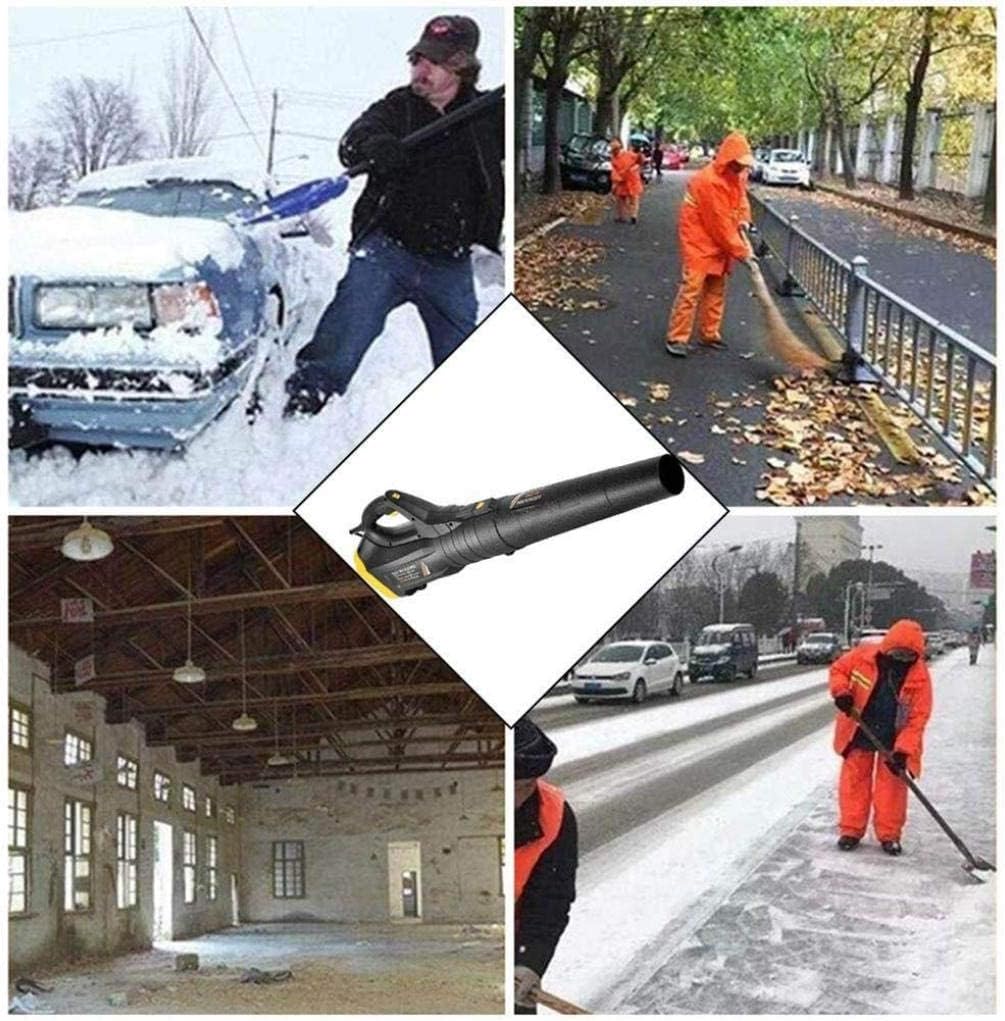 Regulation Electric Air Dust-Cleaner for Clear Leaves and Debris from Garden Driveway Patio 6-Speed Garden Blower