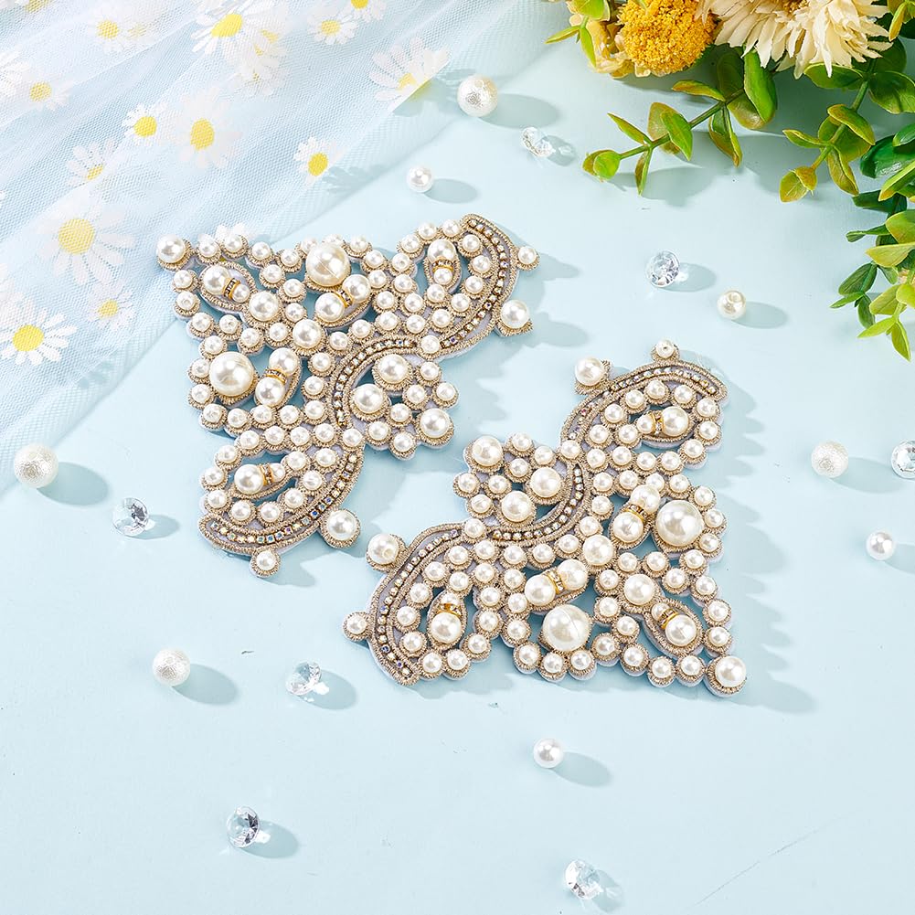 トップス embroidery bijou motif sheerchangeoverSH