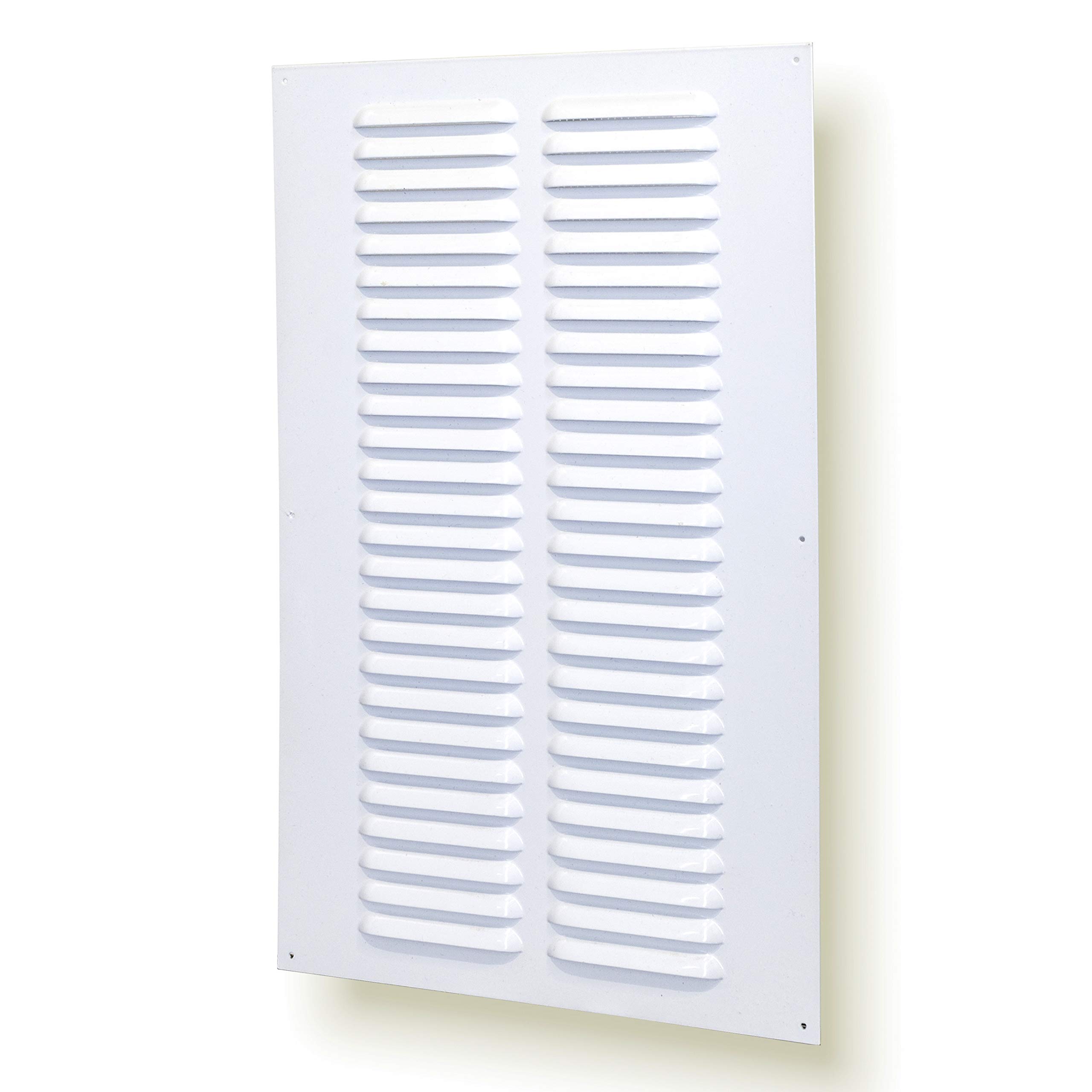 Ventilation LBR1916ZK Rechteckiges Lüftungsgitter – Aluzink, 193 X 165 Mm, Für Innen- & Außenbereich