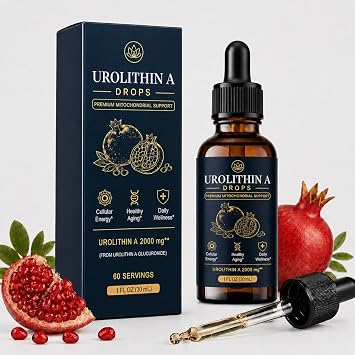 Urolithin A Blend Liquid Drops with Pomegranate Extract