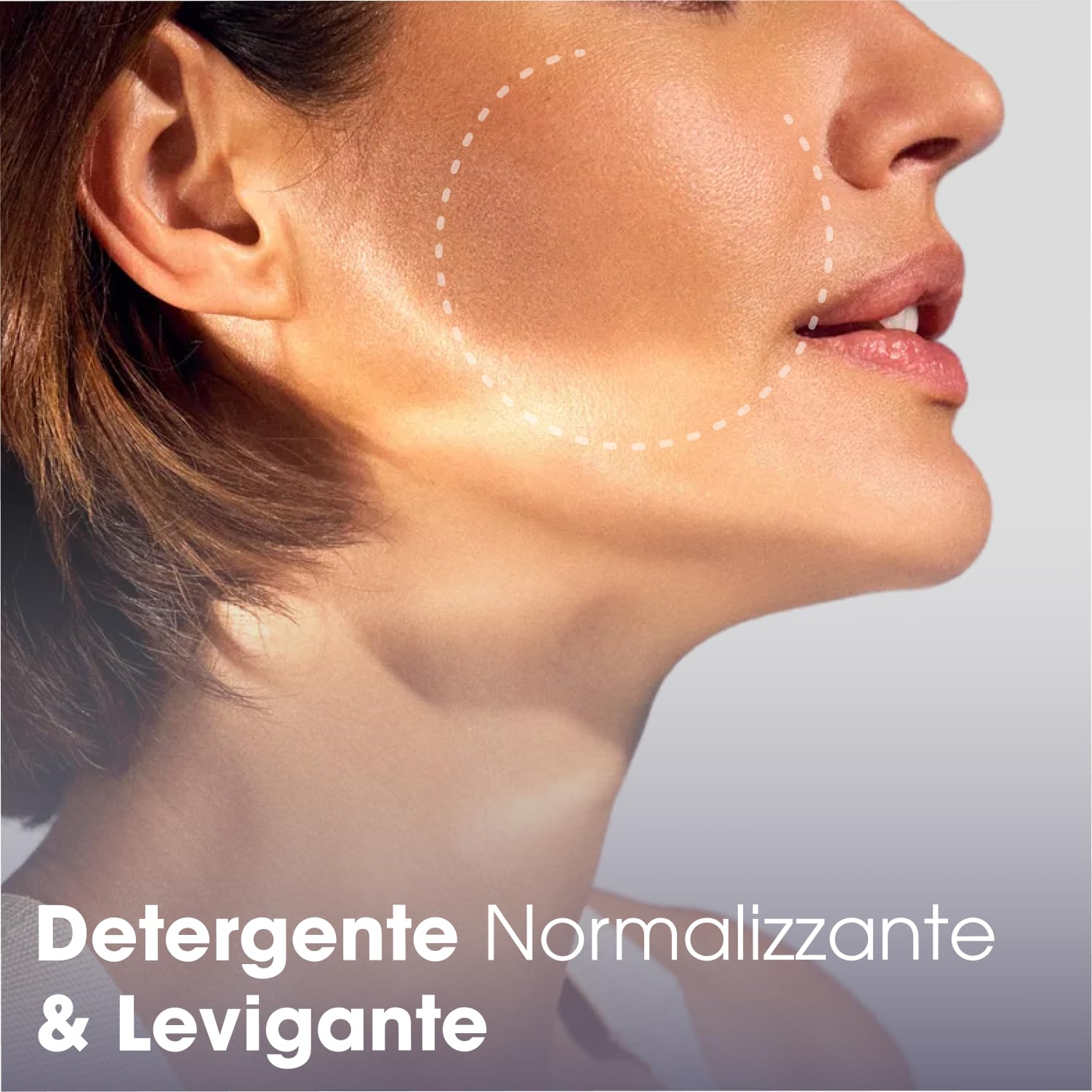 TEOXANE - AHA Cleansing Gel, Detergente esfoliante con AHA, Acido glicolico, Acidi della frutta e RHA®: deterge in profondità, Leviga e migliora la grana della pelle, Ideale per tutti i tipi di pelle