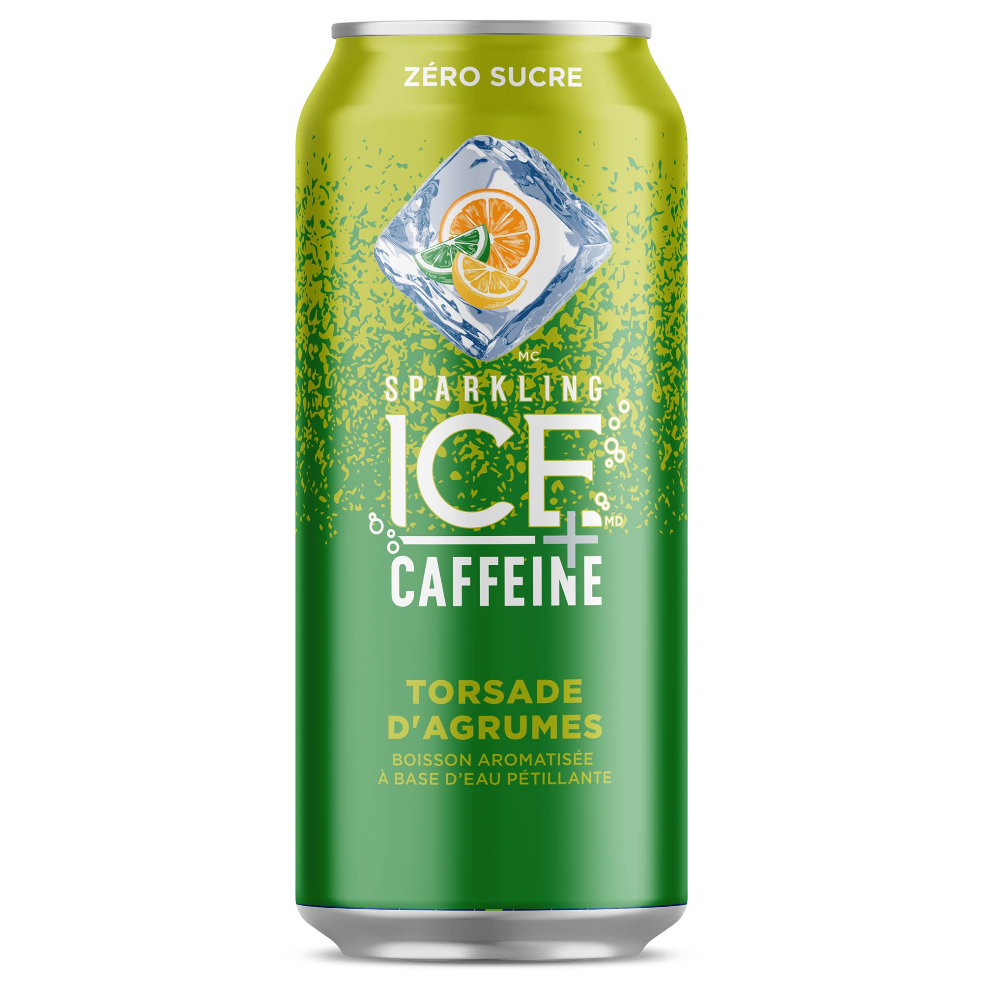 Sparkling Ice Caffeine Citrus Twist Sparkling Water. Caffeinated