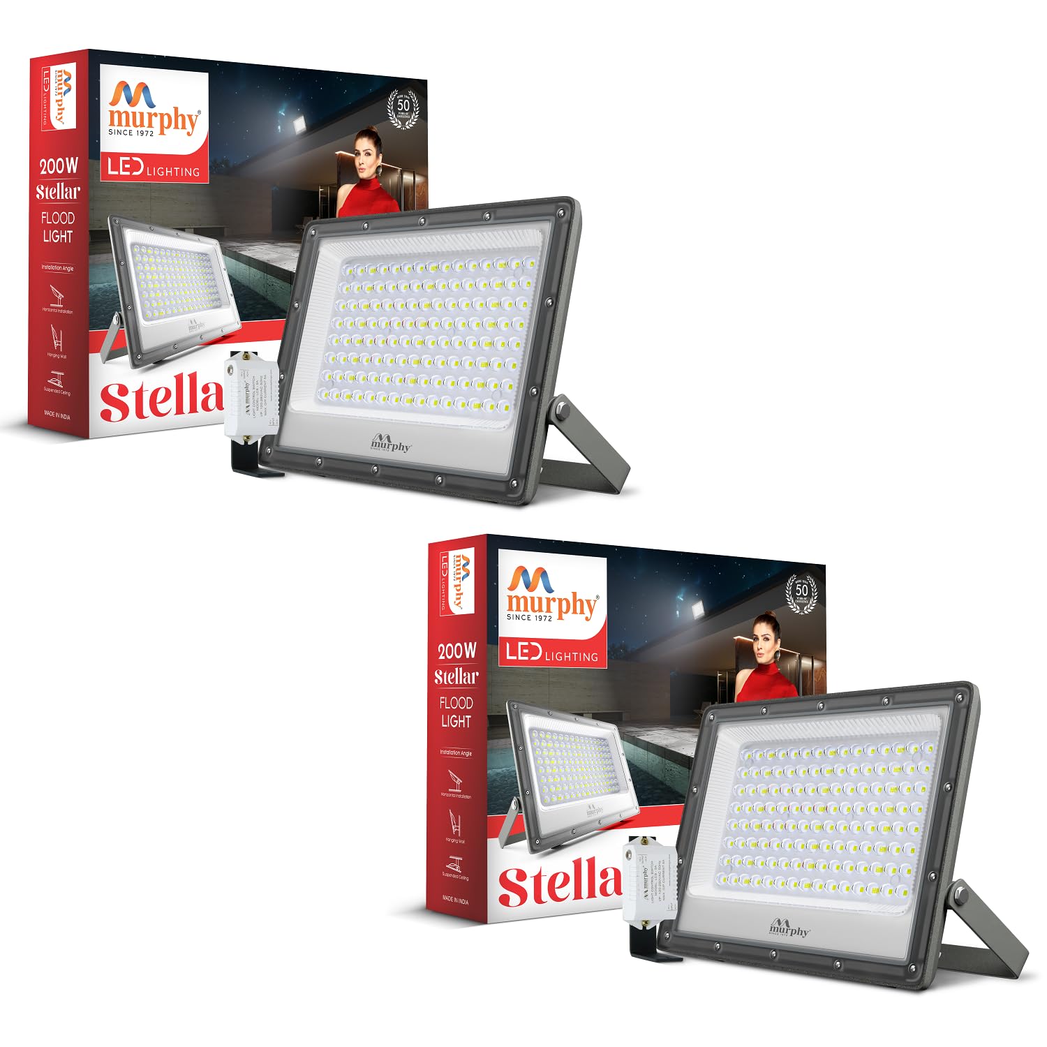 Murphy Stellar LED Flood Light - Day-Night Sensor -30