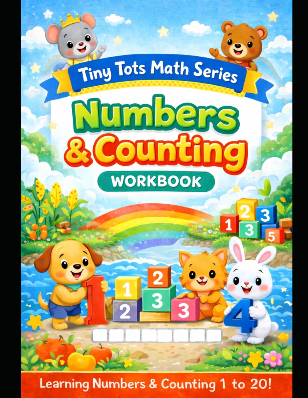 Numbers&Counting: Learning Numbers & Counting 1 to 20 ! (Tiny Tots Math Series)
