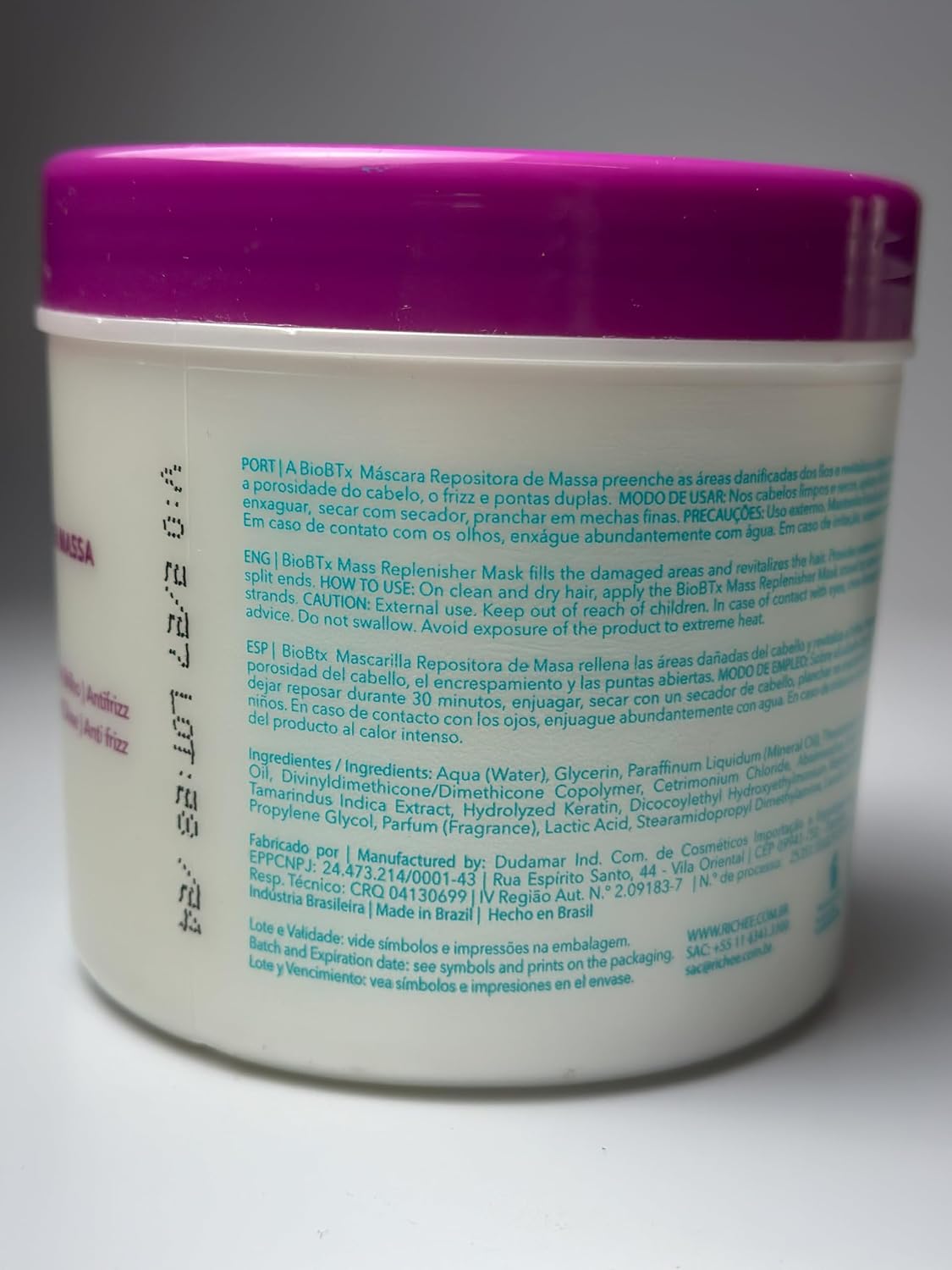 Kit Professional BioplÃƒ¡stica Hair Mask 500g