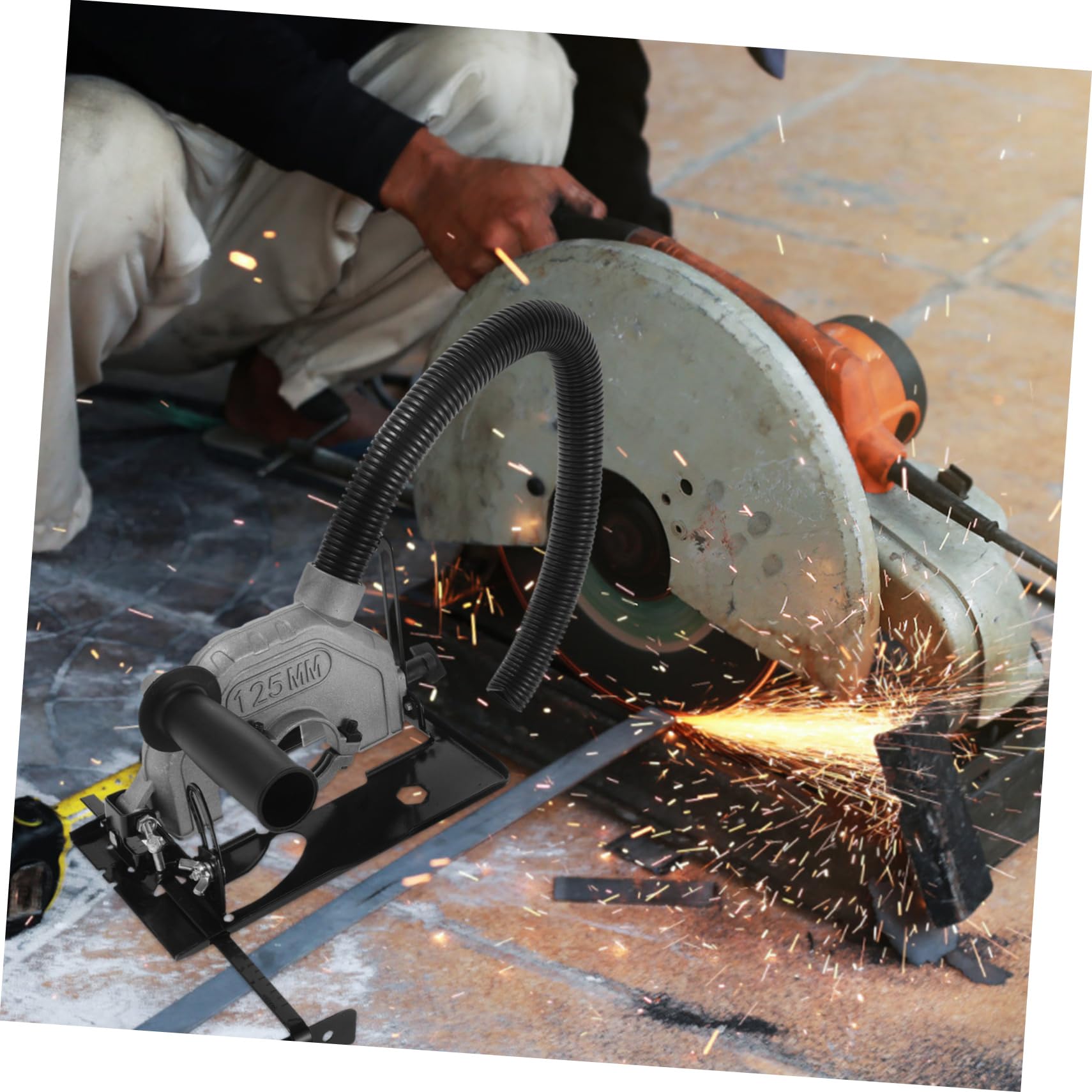 Soporte Para Amoladora Angular De Montaje Fijo Soporte Para Herramientas De Banco Para Corte y Amolado