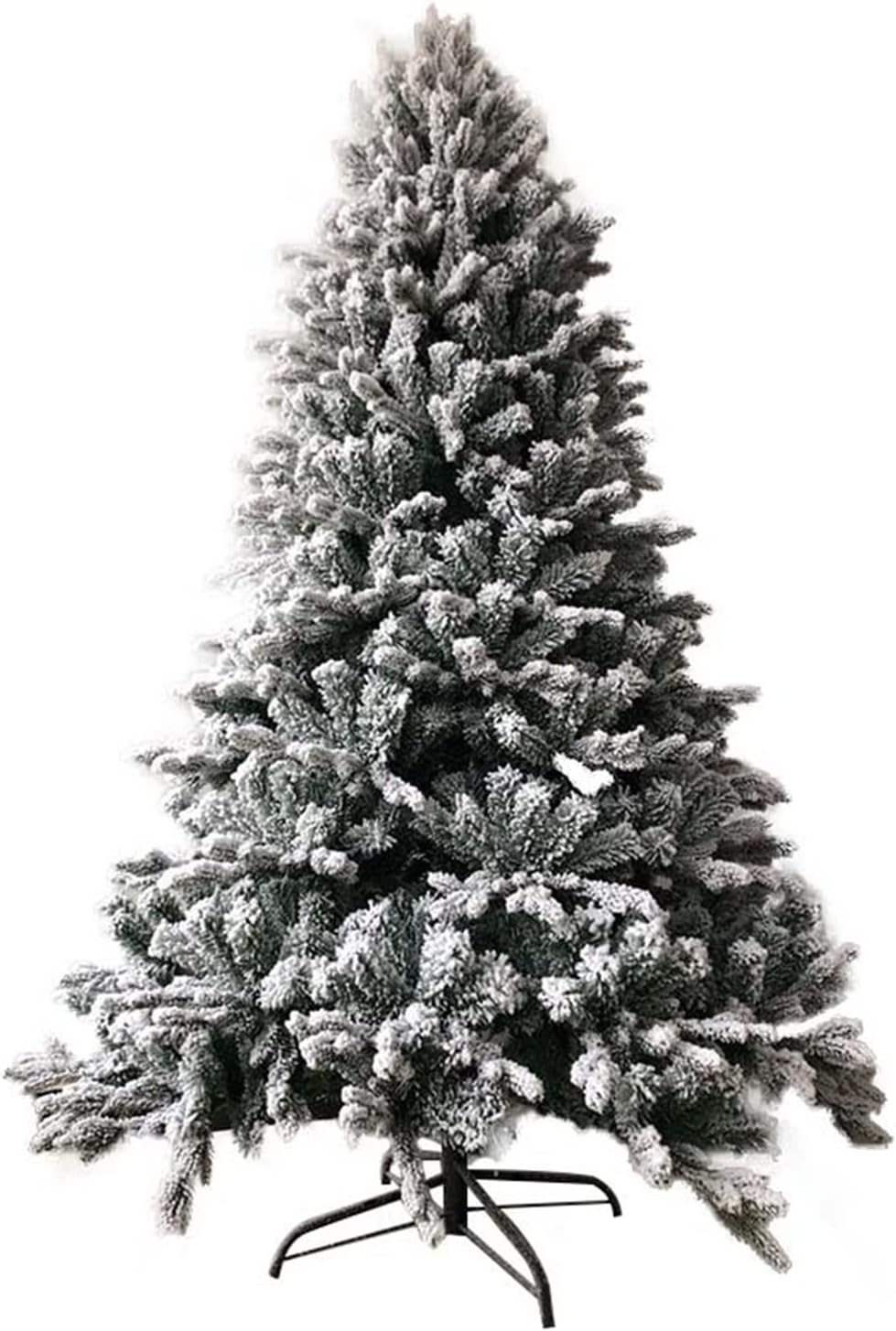 Artificial Xmas Tree, Three-Dimensional PE Flocking Christmas Tree, Falling Snow Hotel Decor Tree