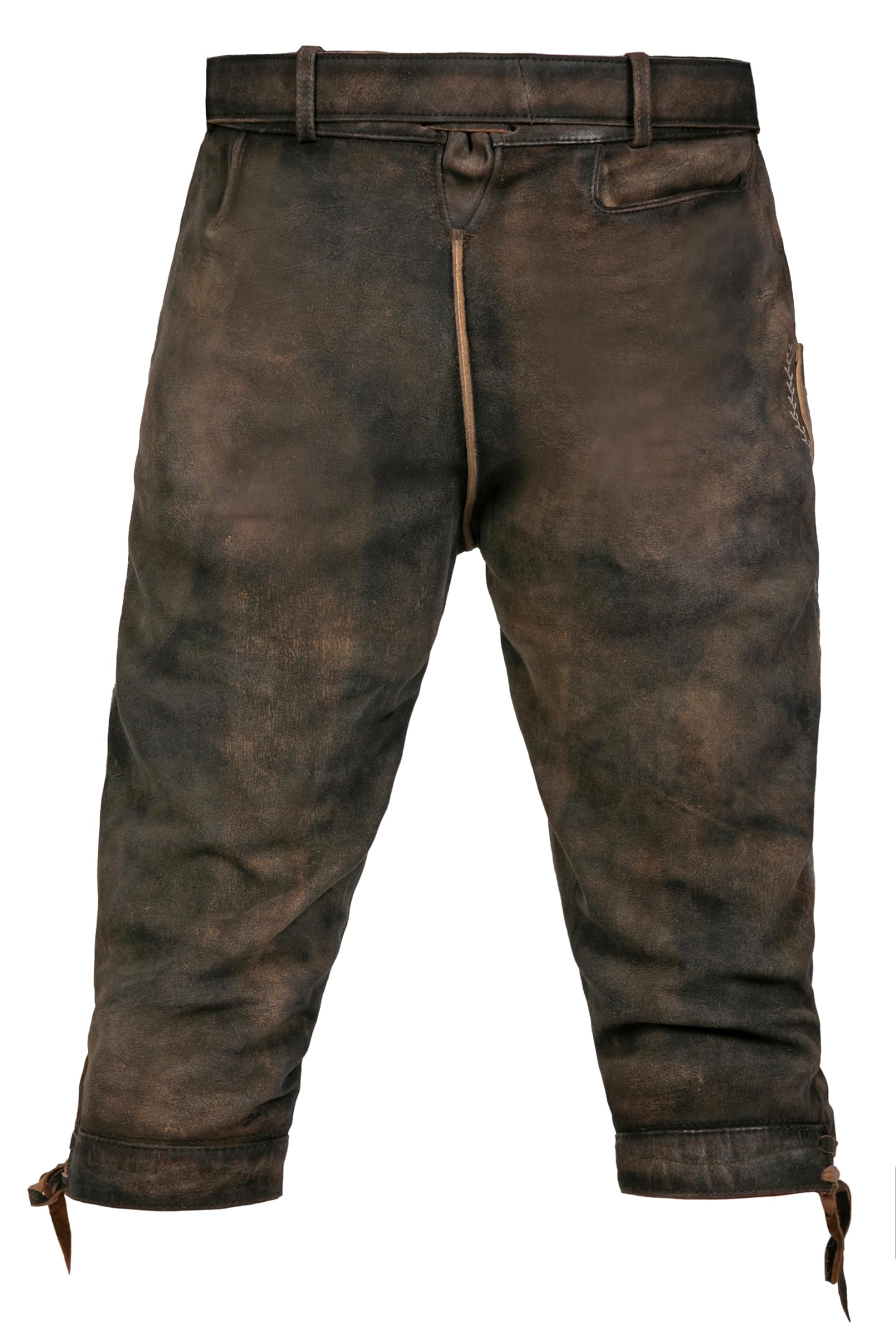Edelnice Trachtenmode hochwertige Kniebund Trachtenlederhose aus Ziegenleder Alex Gr. 44-64
