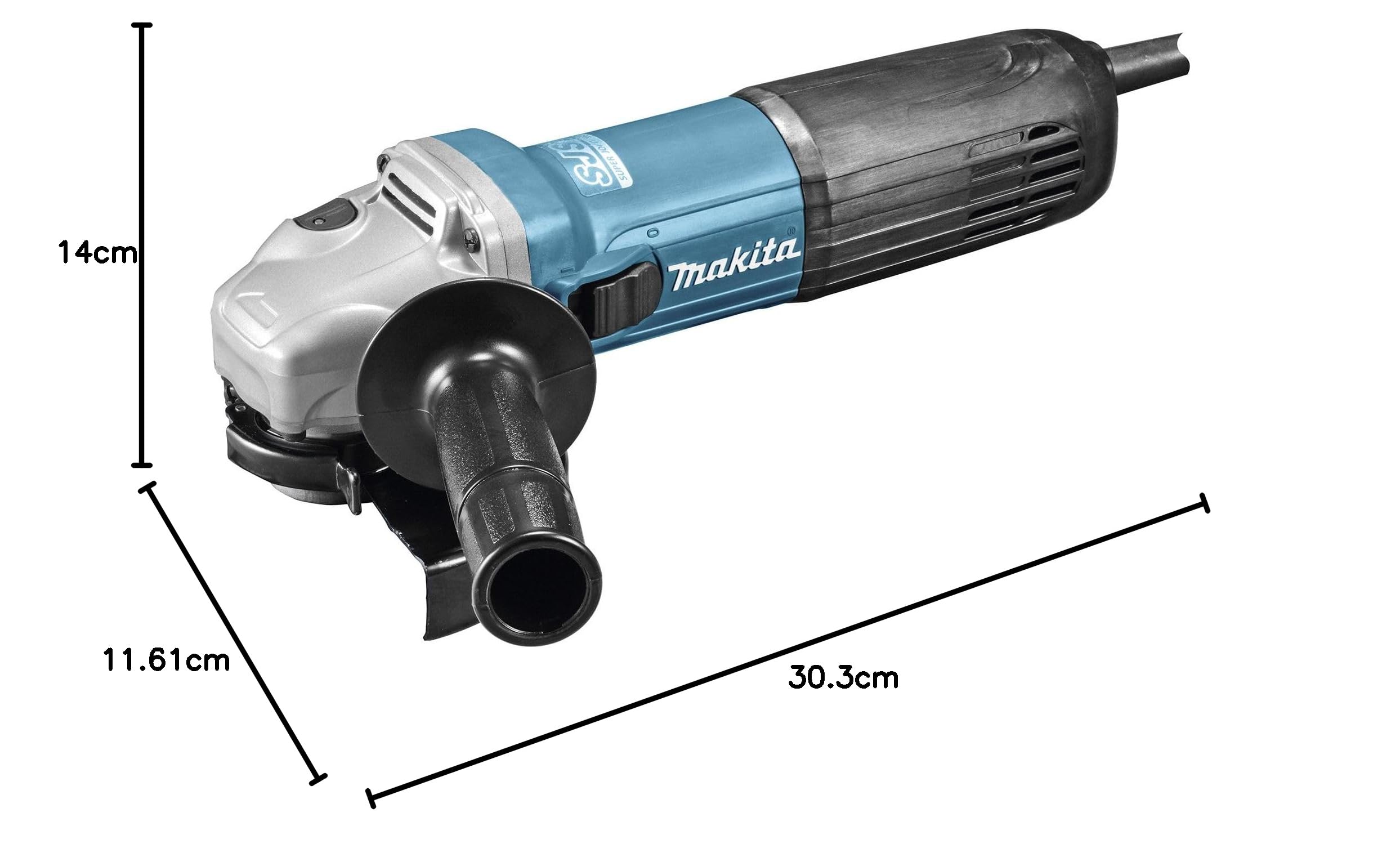 Makita GA5040RZ szlifierka kątowa 125 mm 1100 W
