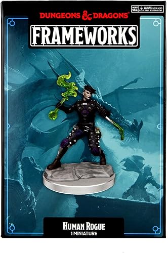 D&D Frameworks: Human Rogue Female - Sin pintar y sin ensamblar