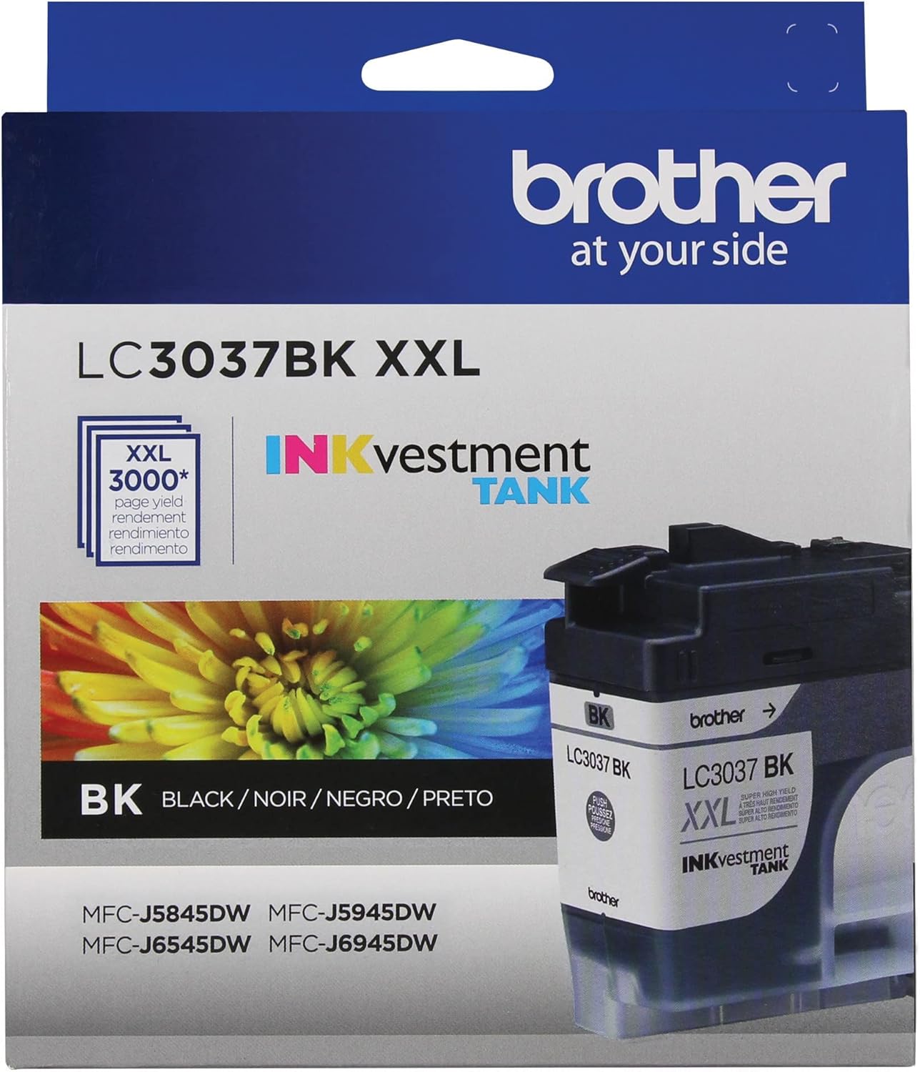 Brother® LC3037 Black Extra-High-Yield Ink Cartridge, LC3037BKS