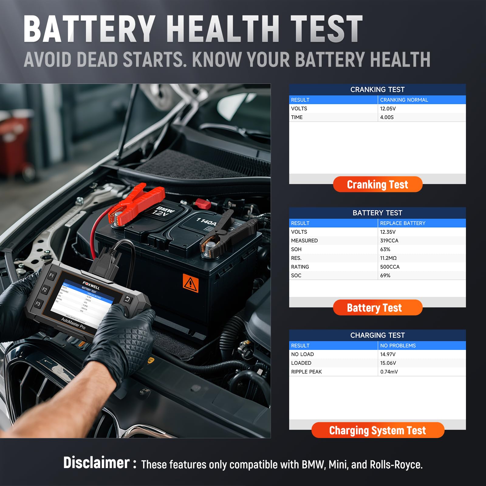 INNOVA 3020RS Fast & Easy-to-Use Check Engine Code Reader, OBD2 Scan tool for ABS Clear with Fix & Part Recommendations, Maintenance Schedules, & Free TSBs on iPhone & Android product image 16