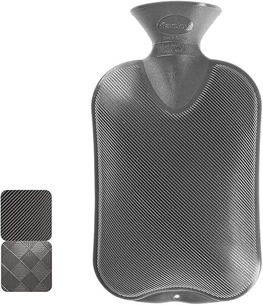 Botella de Agua Caliente FashyBlue con Diseño Acanalado 2L