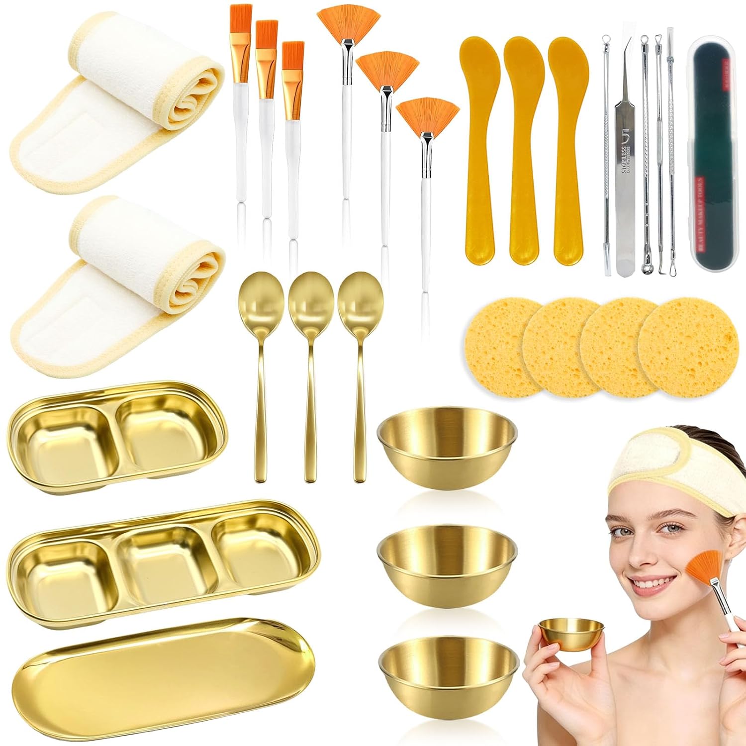 Esthetician Supplies Facial Care Kit for Home & Salon
