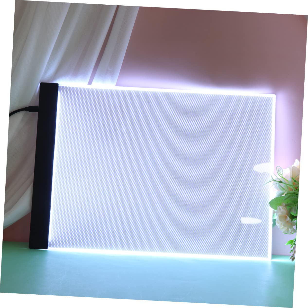 Mesa de Luz A4 LED con Textura Esmerilada, Tablero de Copia