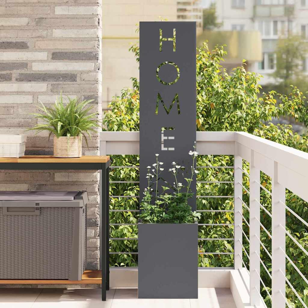 vidaXL Garten Sichtschutz-Leinwand Anthrazit 32 x 32 x 150 cm