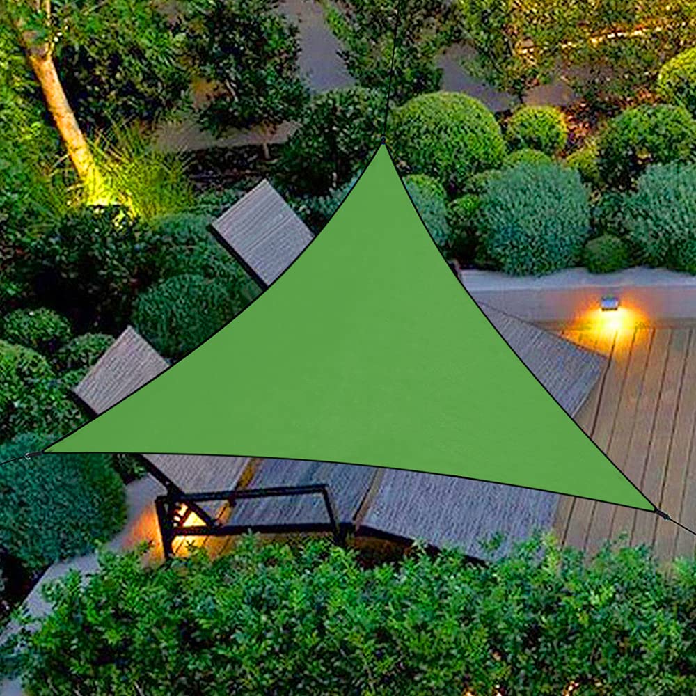 sonnensegel dreieck camping JDTEU Dreieck, Tarp Wasserdicht Sonnensegel Dreieck, 4m x 4 m Sonnenschutz Wetterbeständig mit Seil, Atmungsaktiv & 90% UV Schutz, für Garten Terrasse (Grün) Garten gender:Youth Colour:Black Frame VLT 15% REVO Blue Lens + VLT 87% Yellow Lens Scott Velo VÃ©lo De