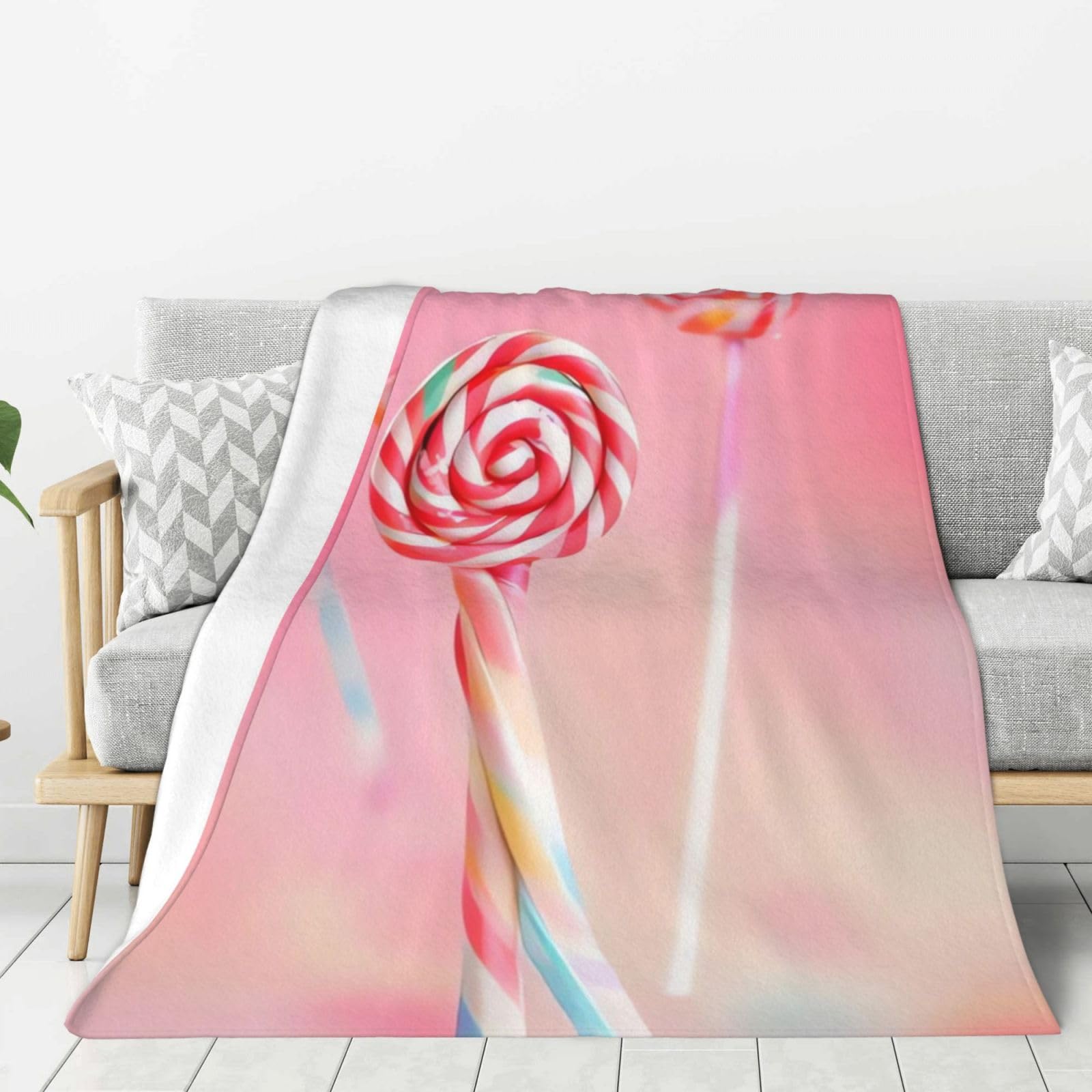 Couverture polaire legere et coloree en flanelle extra douce pour lit et canape