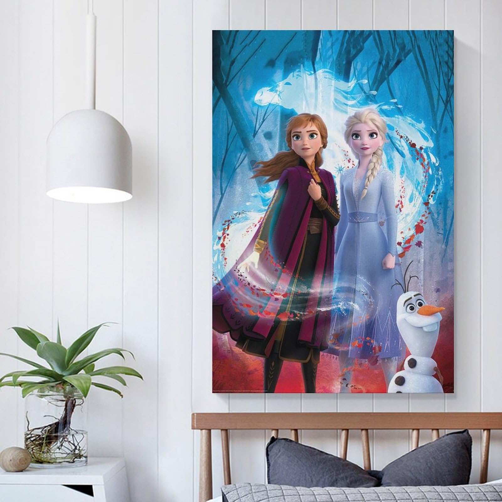 Amazon.co.jp: アナと雪の女王2』ポスター（アナ、エルサ、オラフ