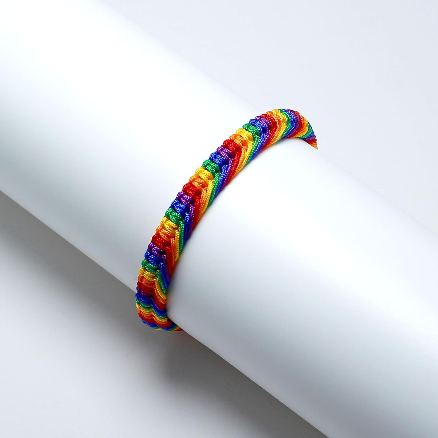 LAMIBEE Bisexual Pansexuality LGBT Proud Love Tibetan Wrist Wrap Bracelet | Amulet and Boho Rope Bracelet Bangles for Women Men Thread for Him and Her - Image 6