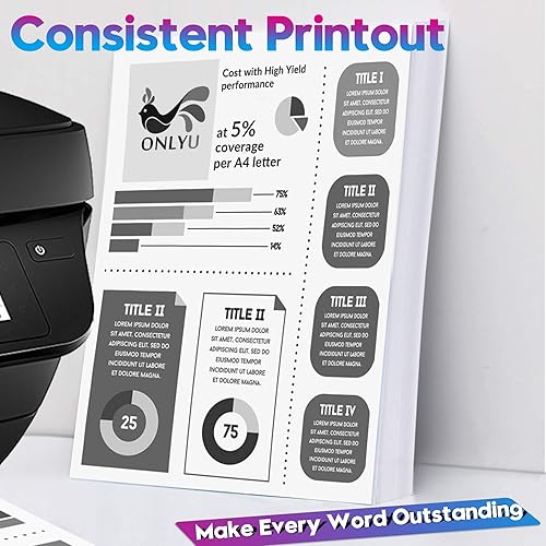 Miniatura 6 de ONLYU Unidad de tambor de repuesto compatible para Brother DR450 DR420 para impresora Brother HL-2270DW HL-2280DW HL-2230 HL-2240 MFC-7360N