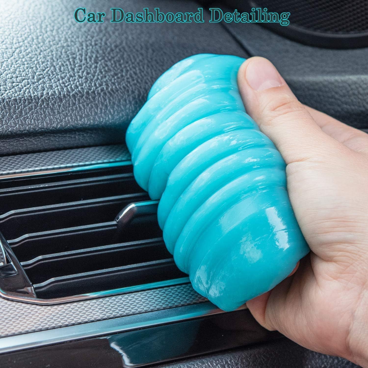 2Pack Cleaning Gel Universal Dust Cleaner for Car Vent Keyboard Cleaning Slime Dashboard Dust Cleaning Putty Auto Dust Cleaning Kit for Computer Cleaning and Car Detailing : Electronics