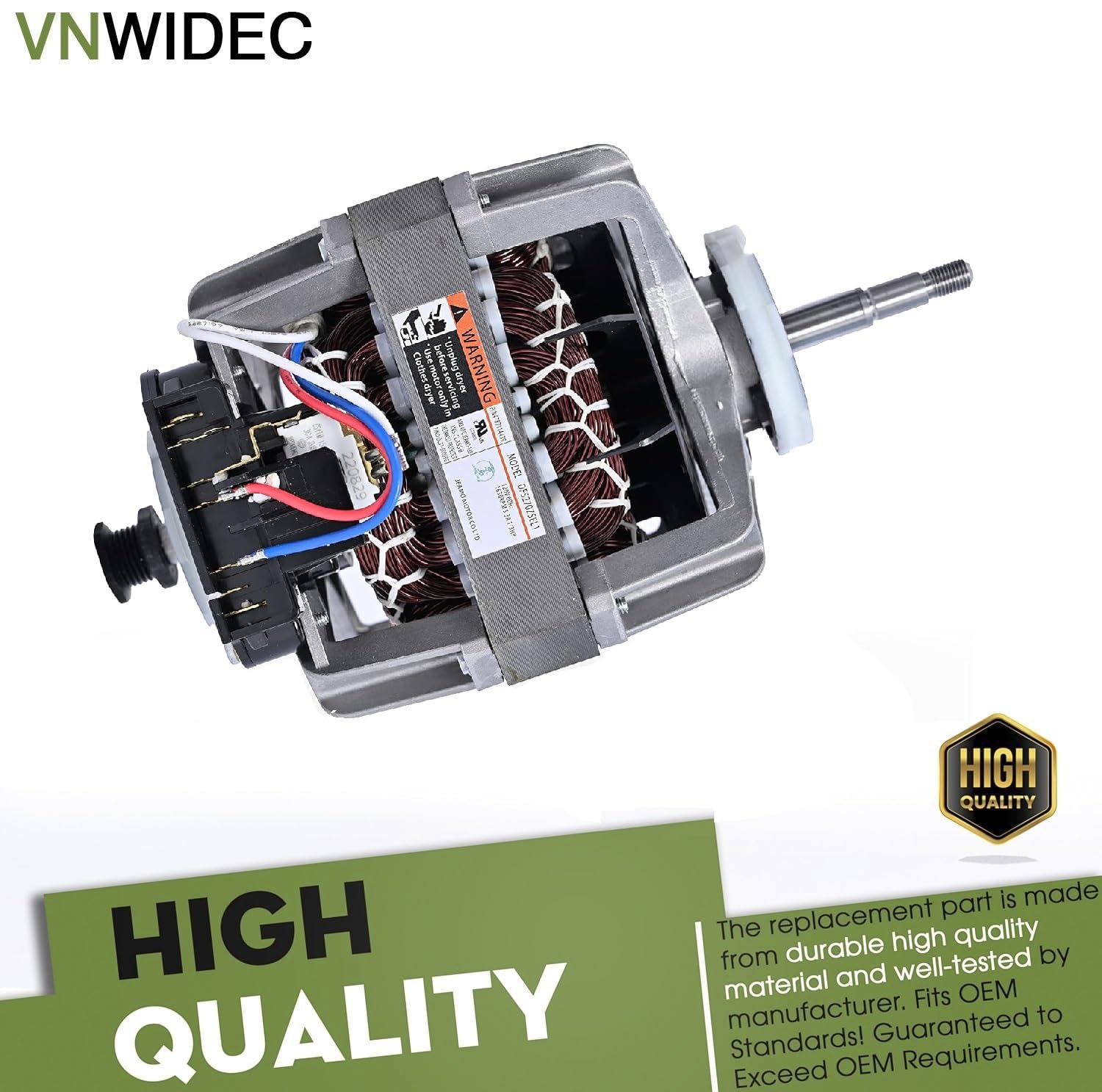 Upgraded DV361EWBEWR/A3 DV328AEW/XAA DV338AEW/XAA DV338AEB/XAA DV330AEB/XAA Dryer Motor Compatible with Samsung Dryer