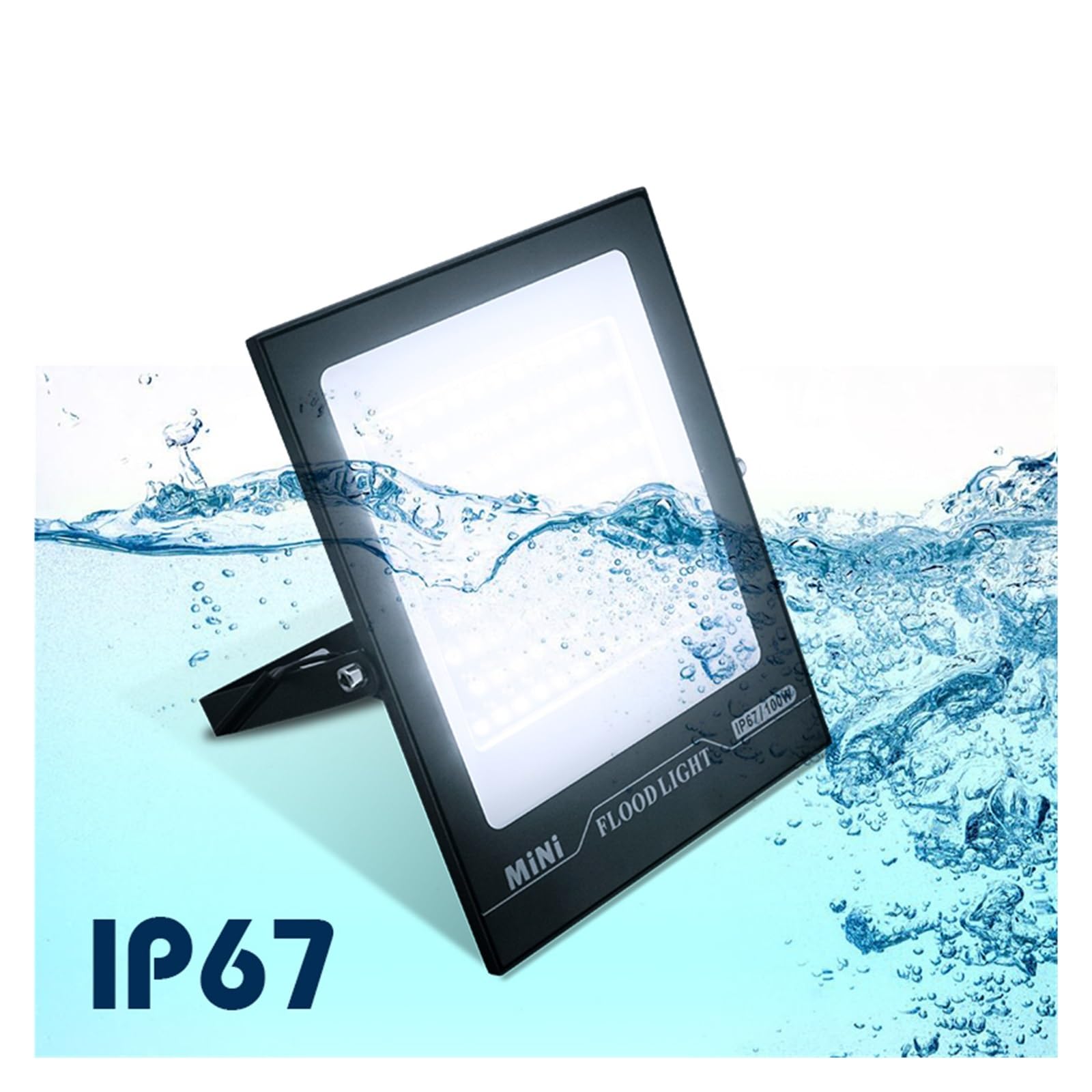 Naświetlacz LED, Światło Halonowe LED IP67 Wodoodporne 50W 100W 150W 200W Reflektory Zewnętrzne Garaż Uliczny Ogród Oświetlenie Podwórza(Warm White,150W)