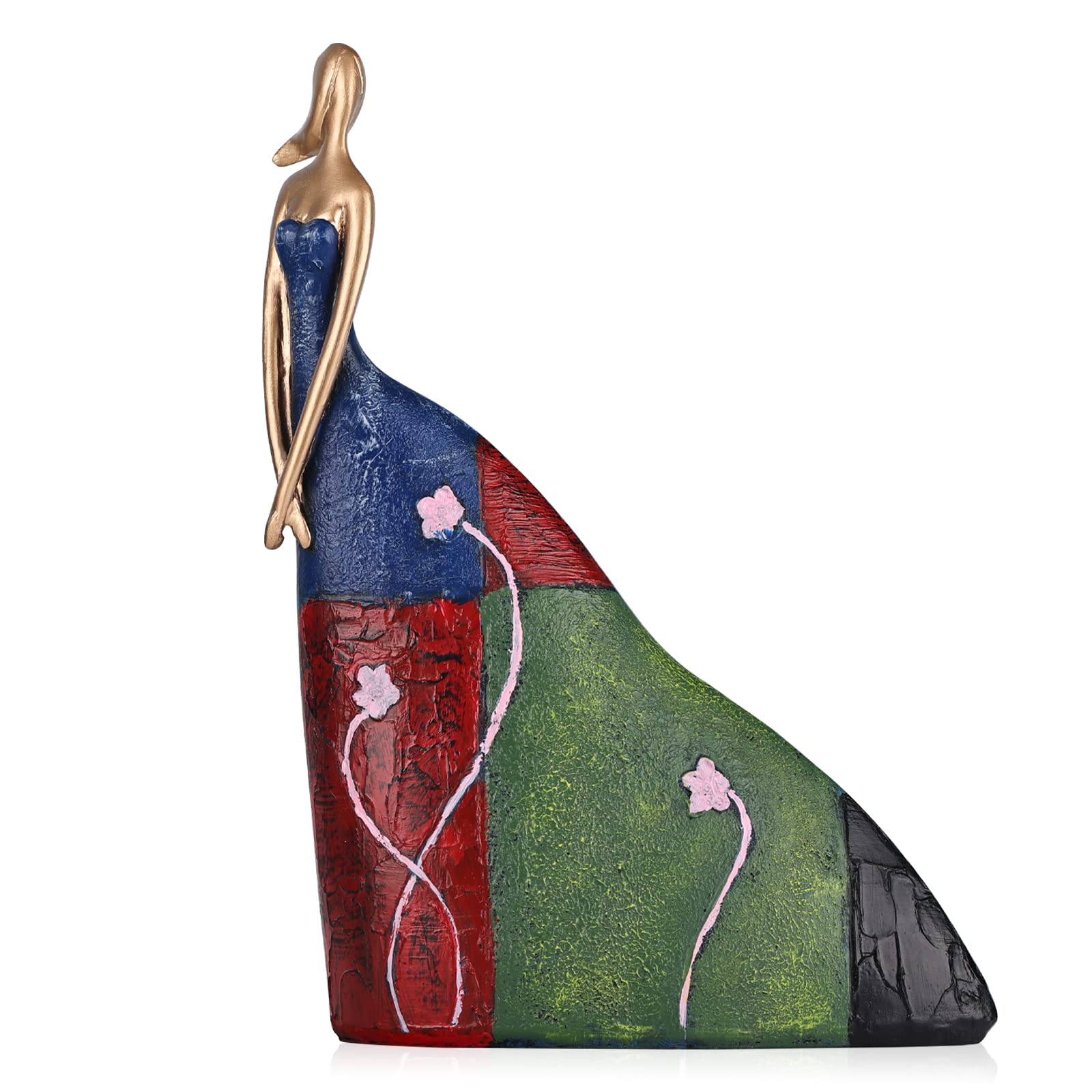 Estatuas y esculturas femeninas de arte abstracto, estatuas modernas de decoración del hogar, hogar, decoración minimalista del hogar (A)
