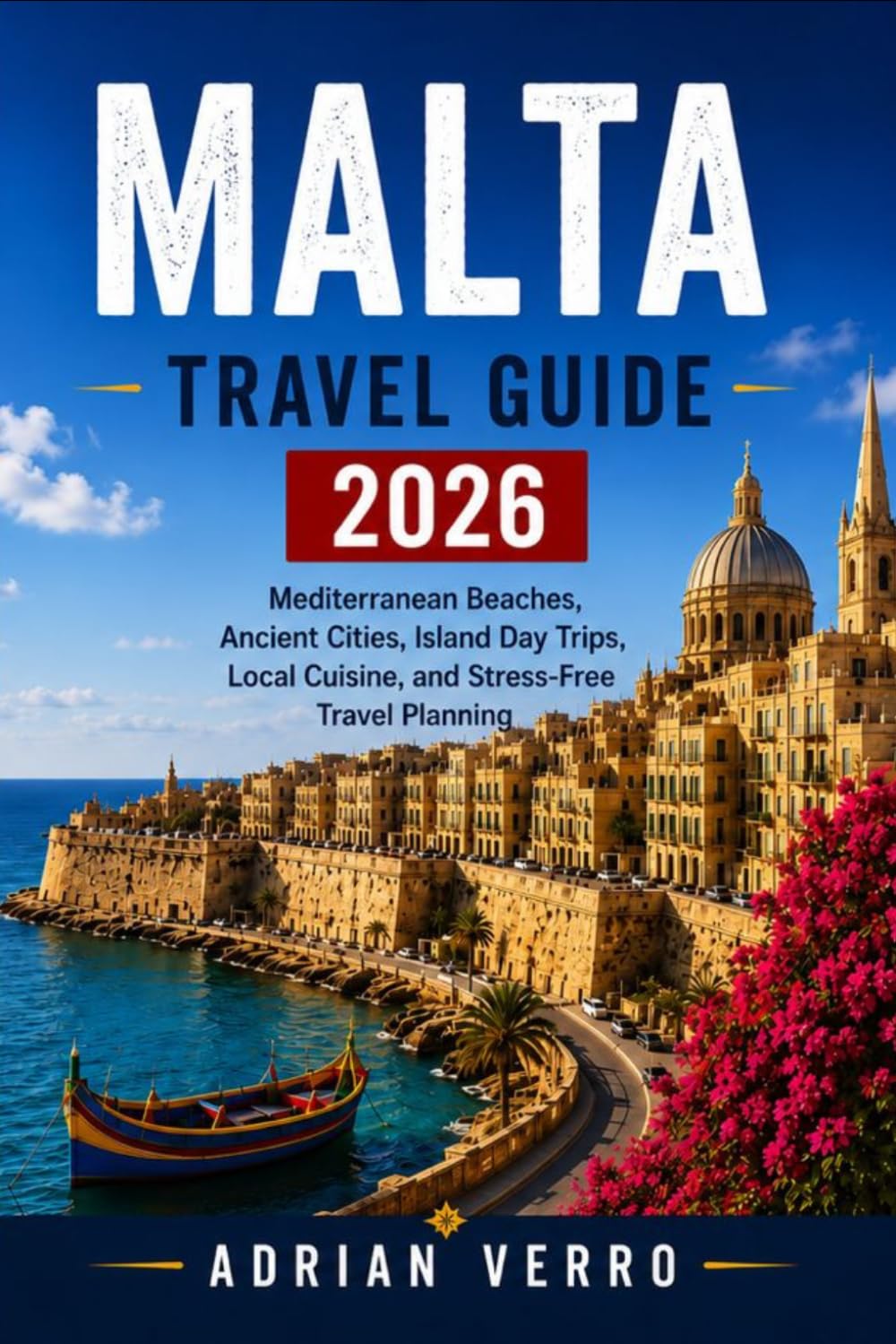 Malta Travel Guide 2026: Mediterranean Beaches, Ancient Cities, Island Day Trips, Local Cuisine, and Stress-Free Travel Planning (Wandercrest Travel Series)