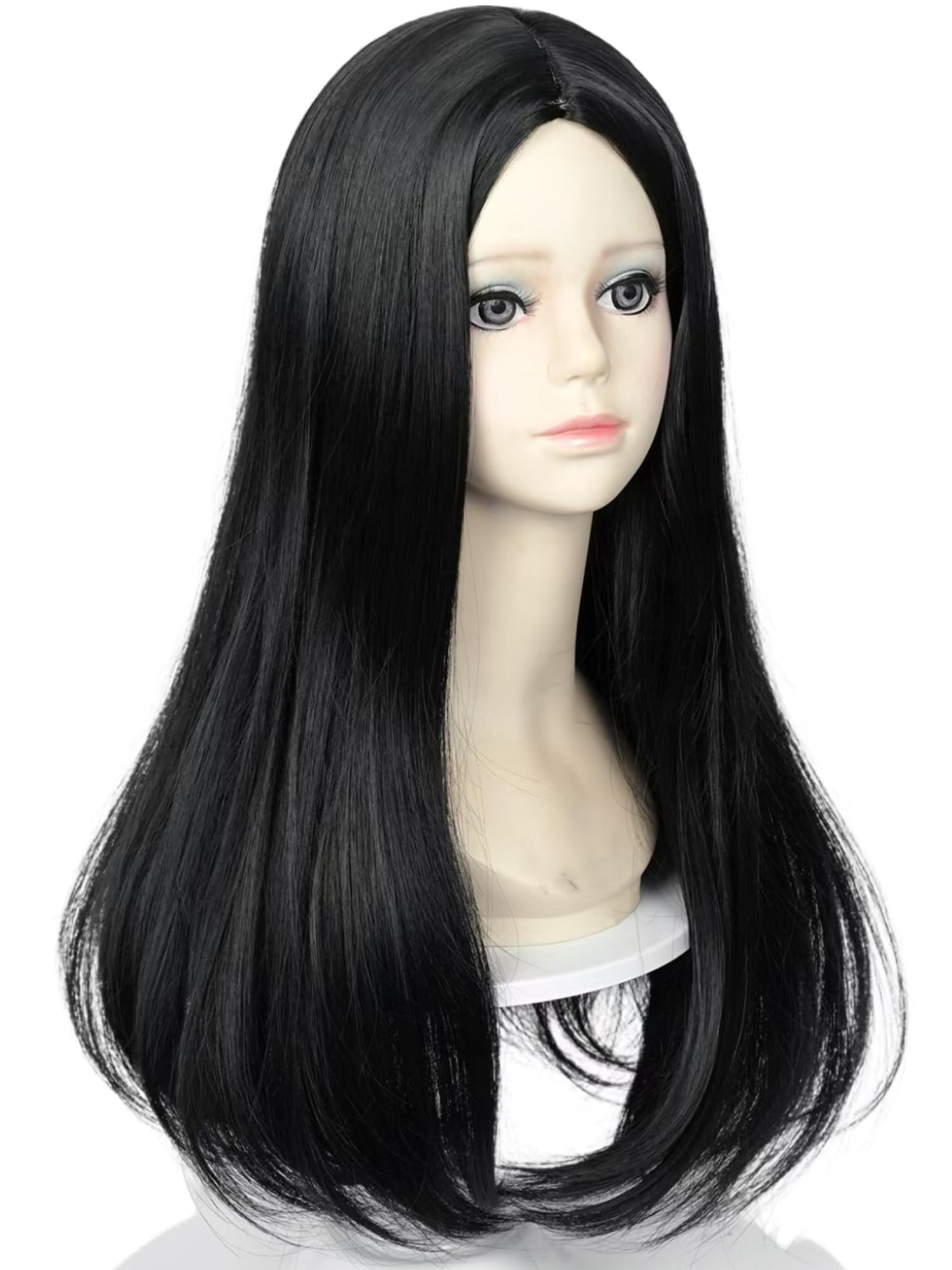 ?Cami 39”  Black cosplay  wig +NWT* ❤️ XmhyTop Anime Fashion Women main image 2