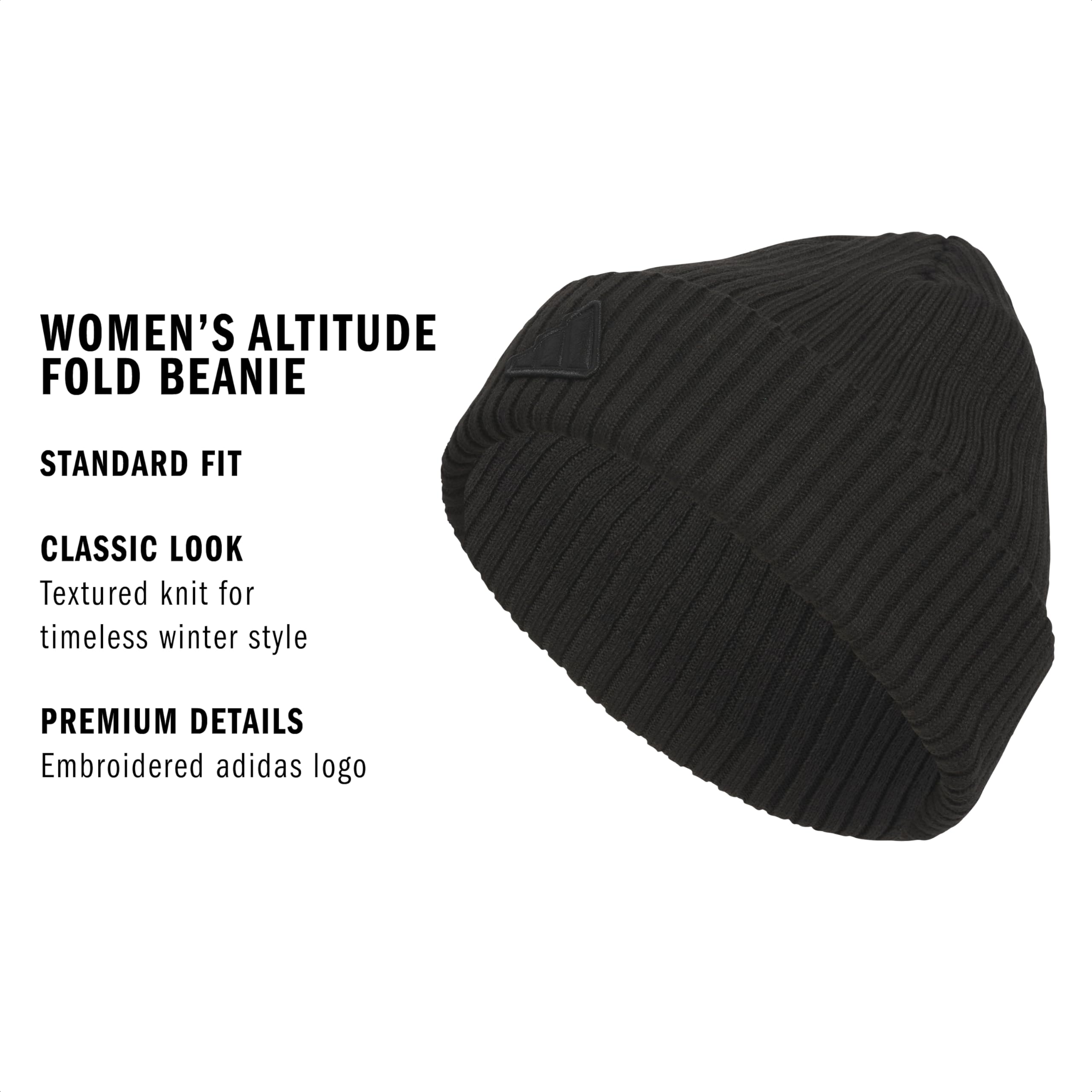 adidas Czapka zimowa Kobiety Altitude Beanie, Standard Fit Cuffed Acrylic Knit Hat/Cap For Winter